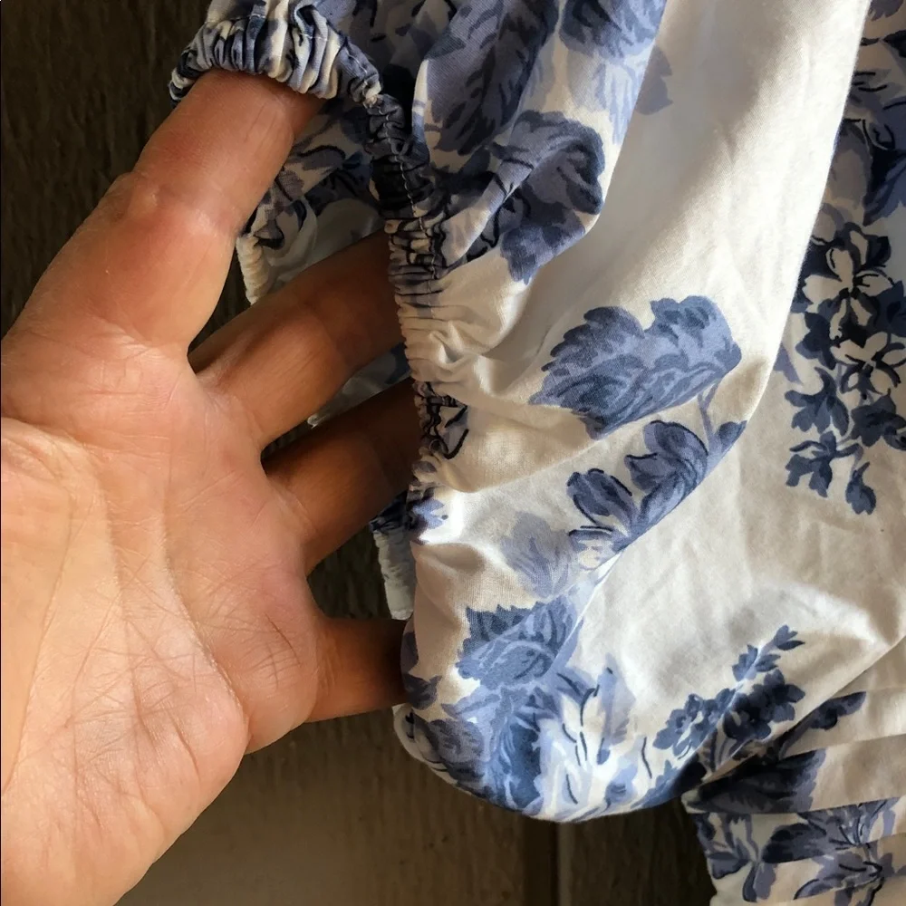 Abercrombie & Fitch Blue Floral Dress